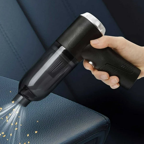 3 in 1 Mini Car Vacuum – Wireless, Rechargeable, Blower & Dust Cleaner for Car, Home & Keyboard