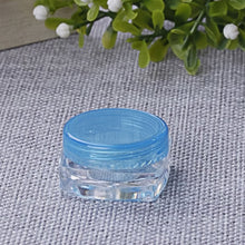 Plastic Empty Round Makeup Jar Pot Travel Cream Powder Cosmetic Container (1 Pc)