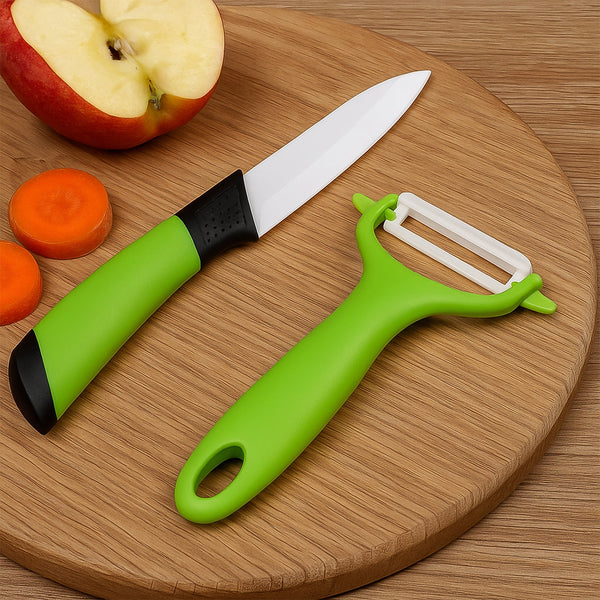 Ceramic Revolution Series Utility Knife and Peeler Gift Set - 2pc