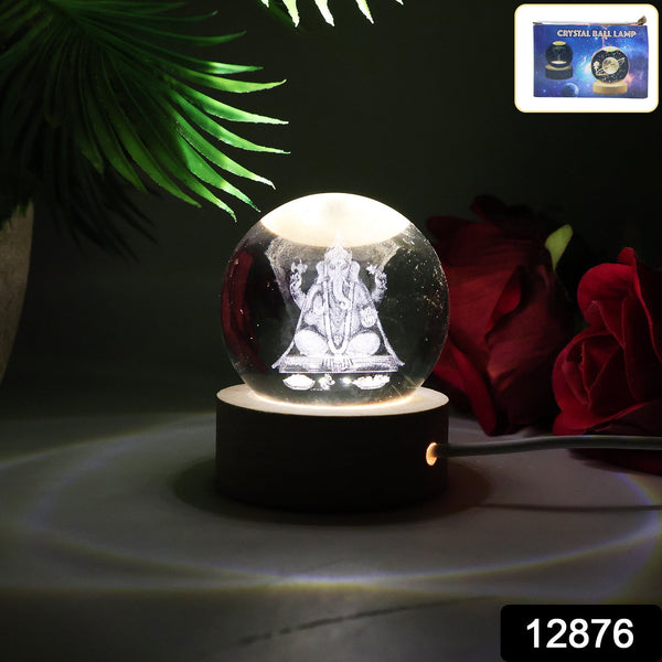 3D Crystal Ball lamps for Bedroom 3D Lamps for Home Decoration 3D Crystal Ball Night Light Gifts for Women Gifts for Men Room Decor Items for Bedroom for Friend and Family (1 Pc)