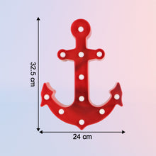 Anchor Shape LED Decorative Night Lamp - (1 Pc)