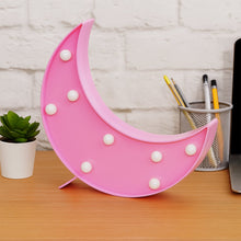 Moon Shaped LED Decorative Night Light (1 Pc)