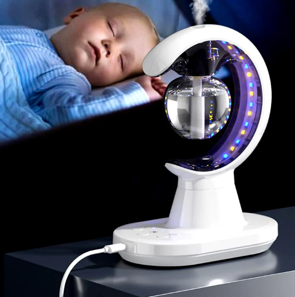 3-in-1 LED Lamp with Humidifier and Mosquito Repellent (1 Pc)