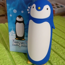 Penguin Water Bottle Penguin Cartoon Water Bottle Funny Travel Mug Insulated, Inner glass Vacuum Water Bottle - 01