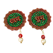 Classic Shubh Labh Beaded Toran Wall Hanging