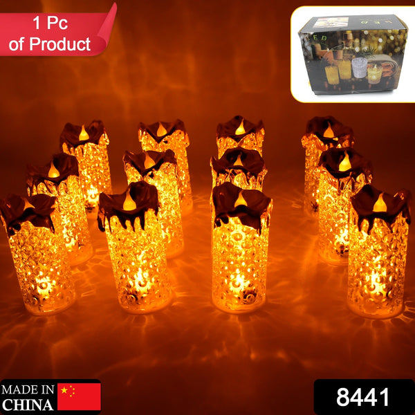 LED Flameless Golden Candle